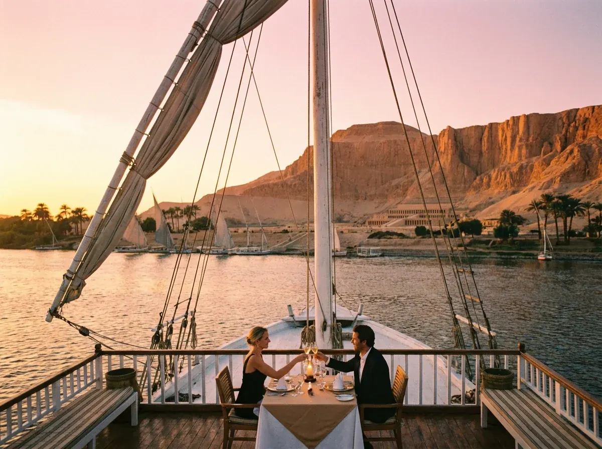 Diner op dek Nijlcruise