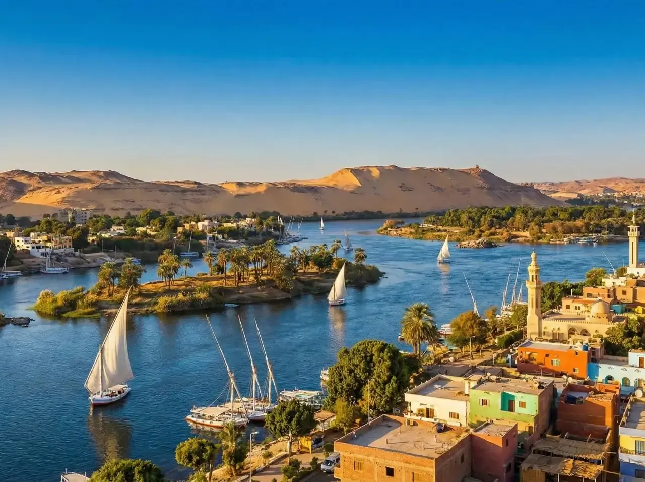 Nijlcruise langs Aswan