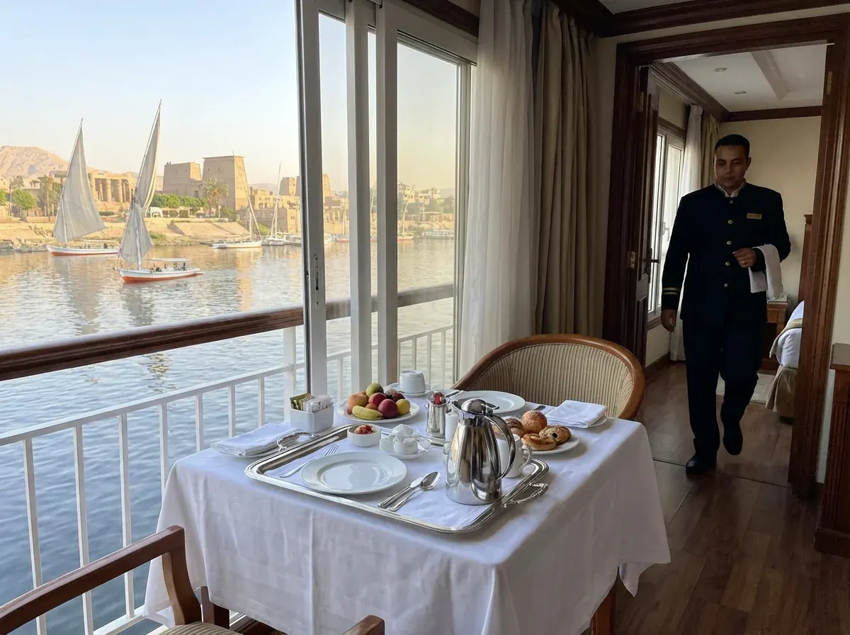 Nijlcruise met roomservice